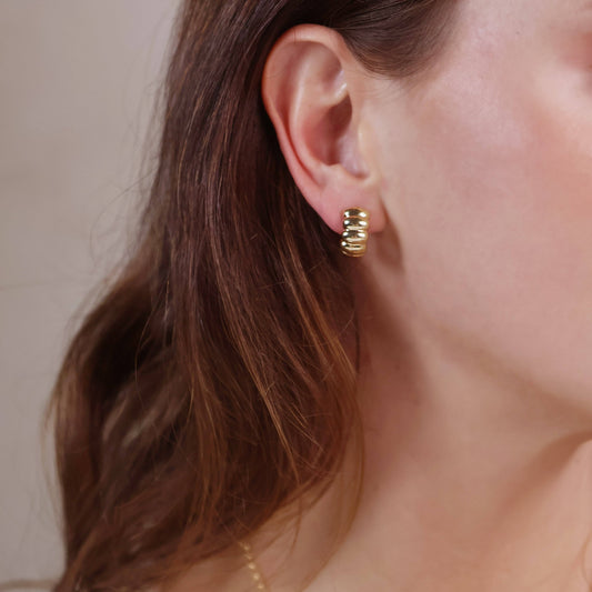 Scalloped Hoops