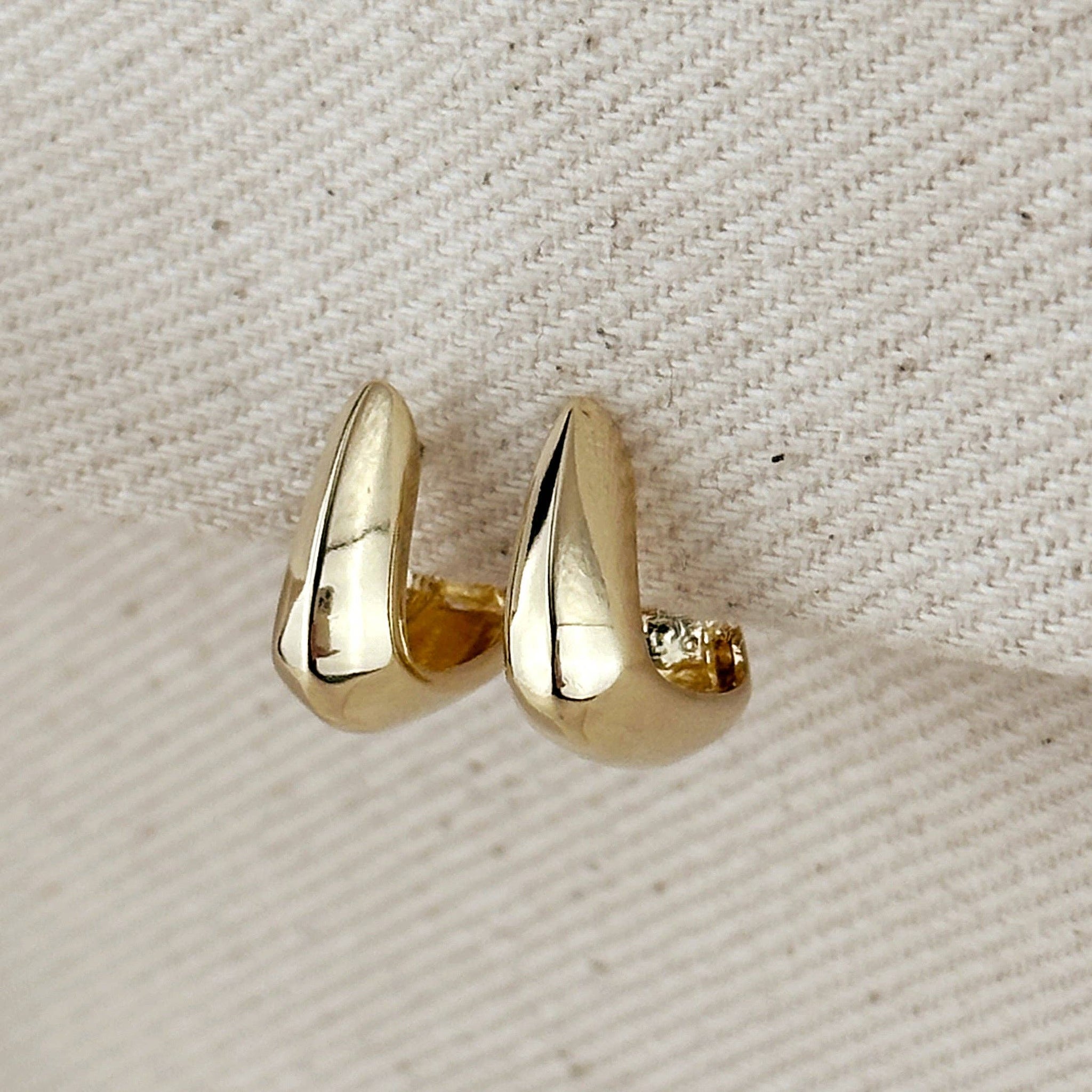 Shaped Hoop Earrings