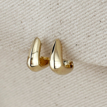 Shaped Hoop Earrings