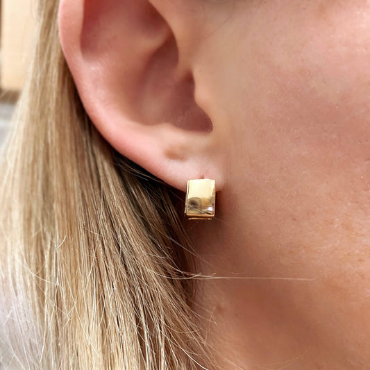 Square Clicker Earrings