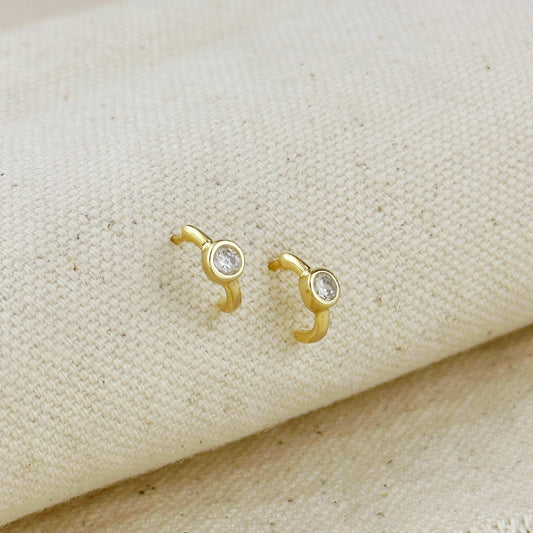 C-Hoop Earrings